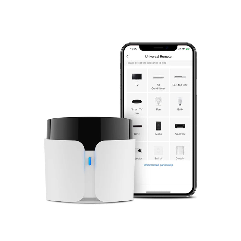 Smart Home Hub ALL IN ONE BroadLink RM4 Universal Remote works with Alexa, Google Home, Siri, IFTTT