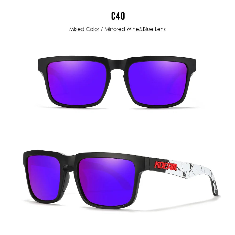2024 Kdeam High Quality Polarized Sunglasses for Women Men Fashion Unisex Brand Popular Trendy Outdoor Eyewear For Couple