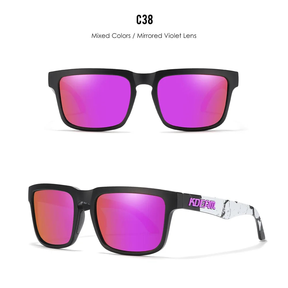 2024 Kdeam High Quality Polarized Sunglasses for Women Men Fashion Unisex Brand Popular Trendy Outdoor Eyewear For Couple
