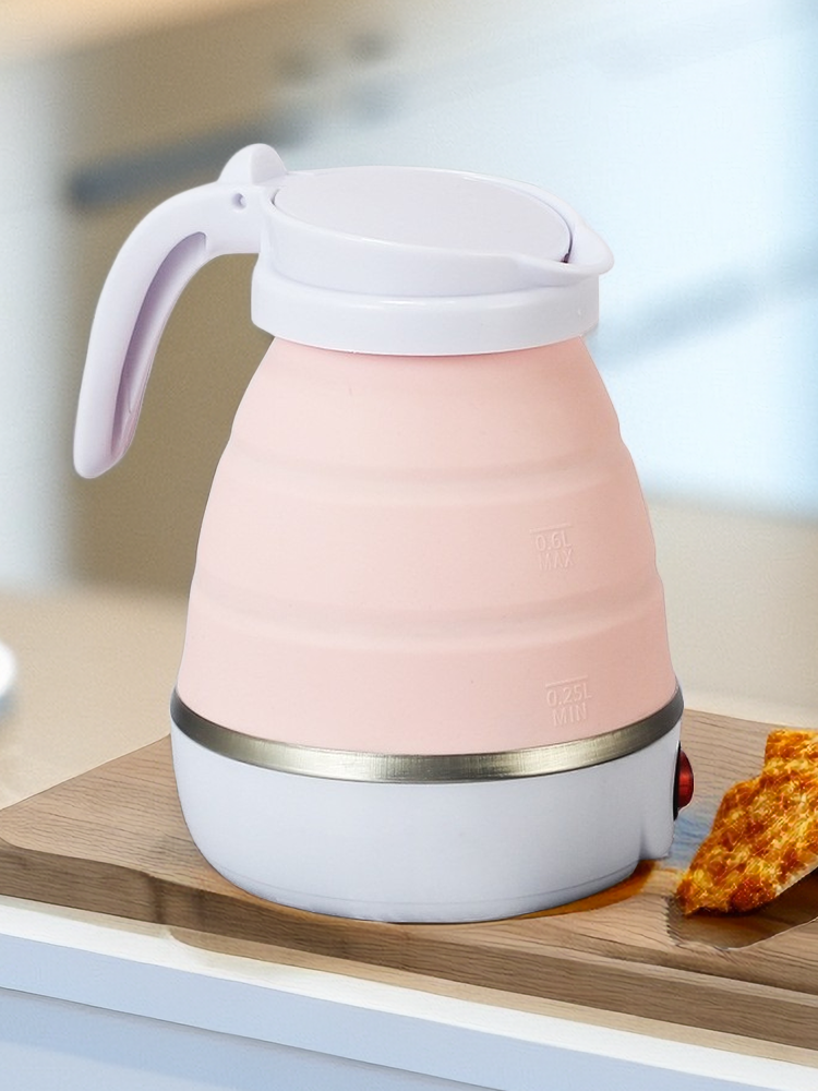 Travel Business Trip Single Silicone Dormitory Electric Kettle