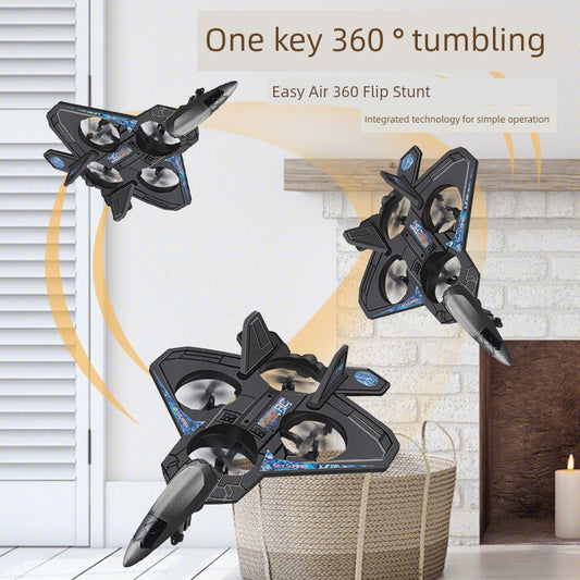 Kids Remote Control Aircraft Fighter Glider Foam Drone for Aerial Photography Elementary School Student Small Boy Toy Model Aircraft