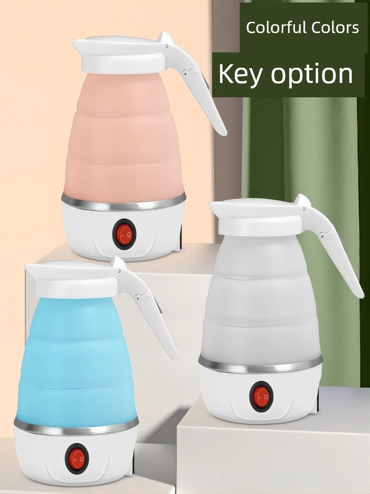 Travel Business Trip Single Silicone Dormitory Electric Kettle