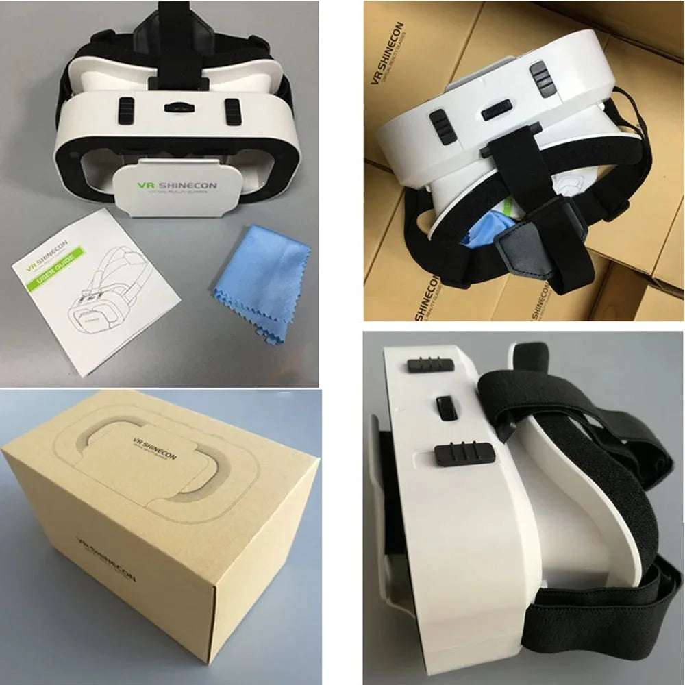 Smart Glasses VR Glasses Vr Headset 3d Glasses Devices Smart Helmet Lenses For Cell Phone Mobile Smart Lenses Gamepads