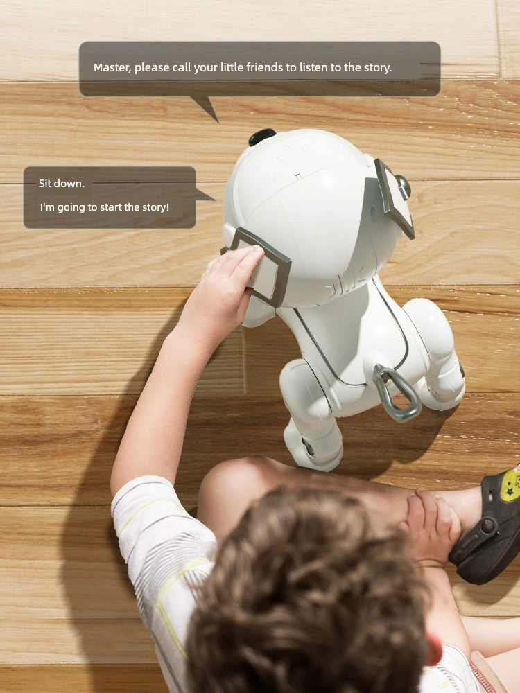 Boy's Remote Control Walking Pet Intelligence Robot Dog