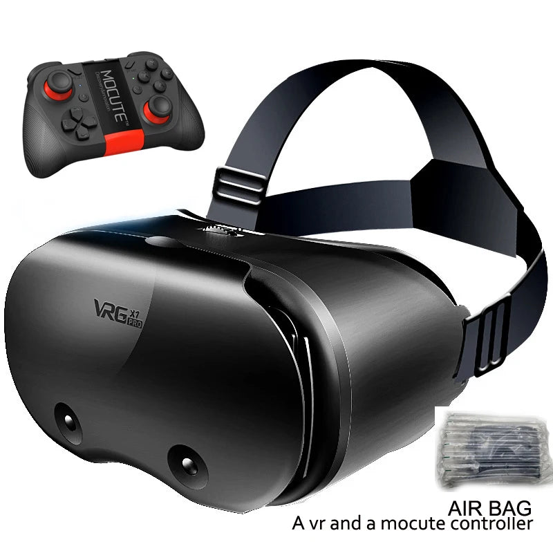 VRGPro X7 3D Helmet VR Glasses 3D Glasses Virtual Reality Glasses VR Headset For Google cardboard 5-7' Mobile with original box