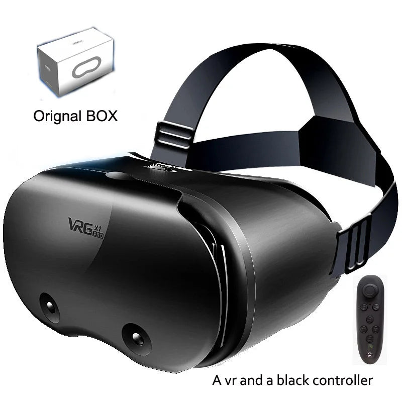 VRGPro X7 3D Helmet VR Glasses 3D Glasses Virtual Reality Glasses VR Headset For Google cardboard 5-7' Mobile with original box