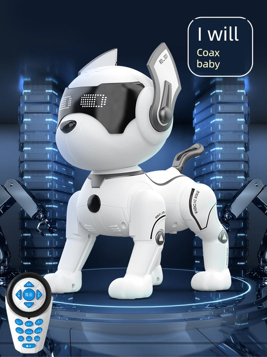 Boy's Remote Control Walking Pet Intelligence Robot Dog