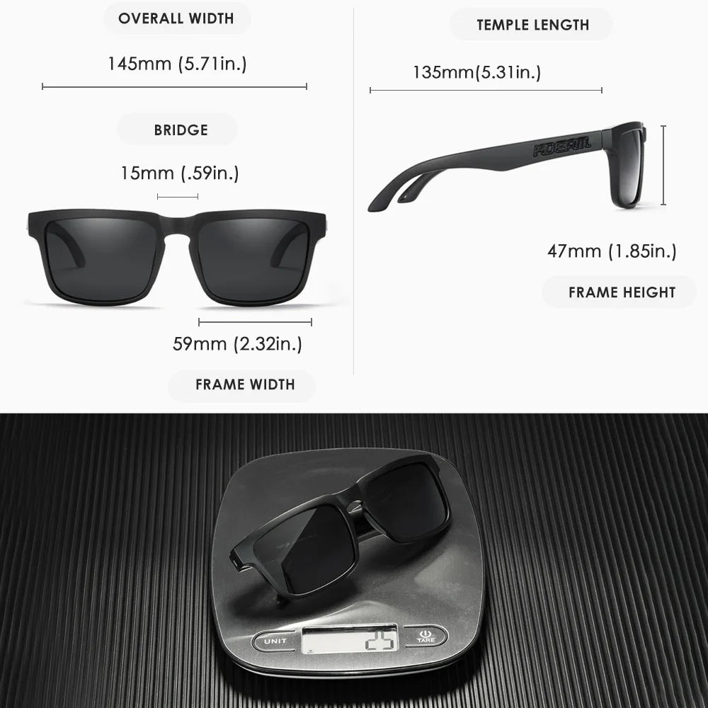2024 Kdeam High Quality Polarized Sunglasses for Women Men Fashion Unisex Brand Popular Trendy Outdoor Eyewear For Couple